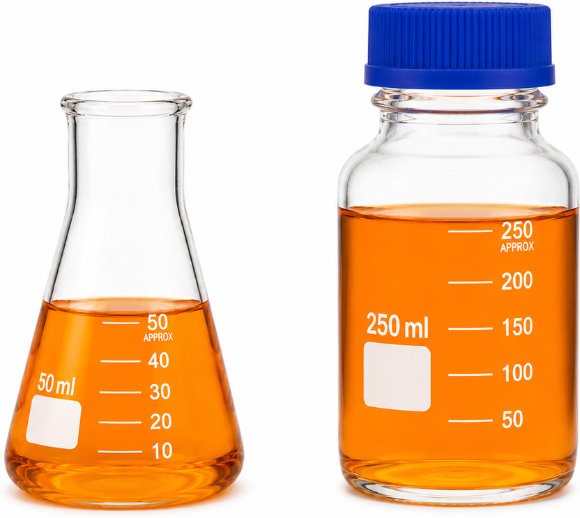 GARGSH LAB-RB-250 Laboratory Dropper Bottle(Borosilicate Glass 250 ml Pack of2)