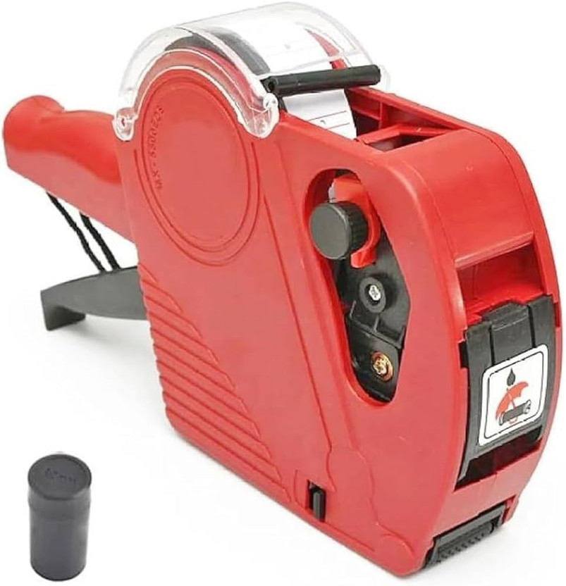 dinojames MX5500 EOS Red 8 Digits Pricing Gun Label Stamping Machine(Semi Automatic)