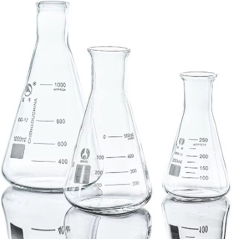 aditi jain Erlenmeyer Flask(1750 ml, Pack of 3)