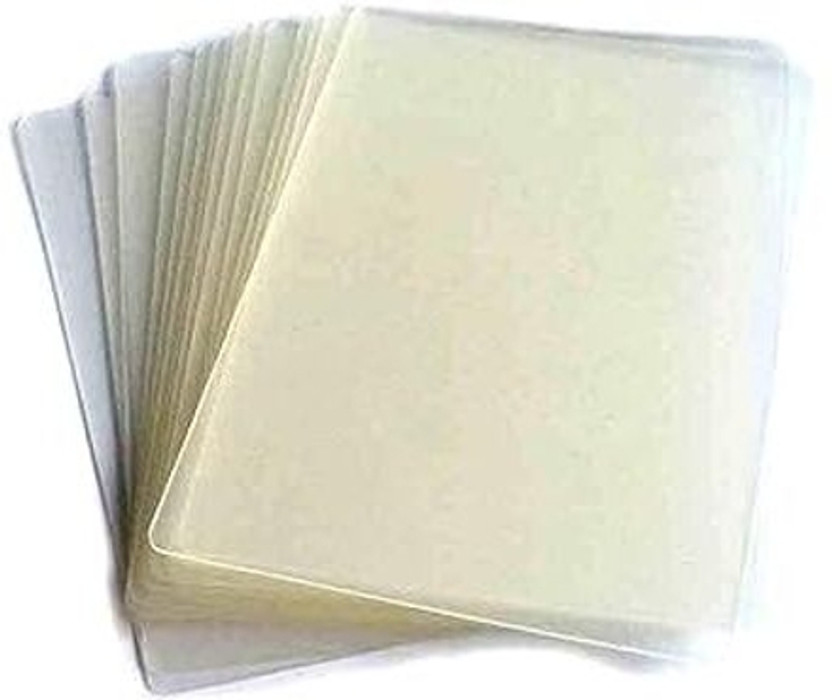 Speny 70 x 100-250 Microns ID Card Size (100 Sheets Per Packet) School Card Laminating Sheet(125 mil Pack of 100)