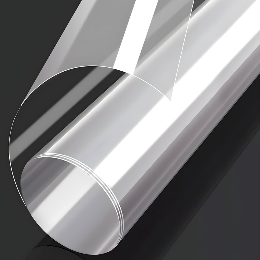 TUBBA Self Adhesive Lamination Roll 12x60 Inch | 100 Micron Clear Vinyl Sheet Poster Laminating Sheet(4 mil Pack of 1)