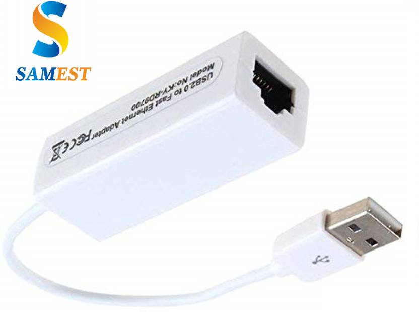 samest USB 2.0 Male to RJ45 Female 10/100 Mbps Network Lan