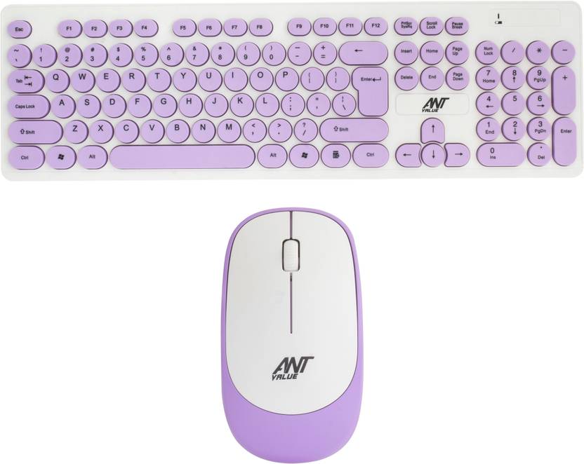 Ant Value FKBRI05 / AutoStandBy, Silent Keys, 8 hot keys Keyboard & Mouse Combo Wireless