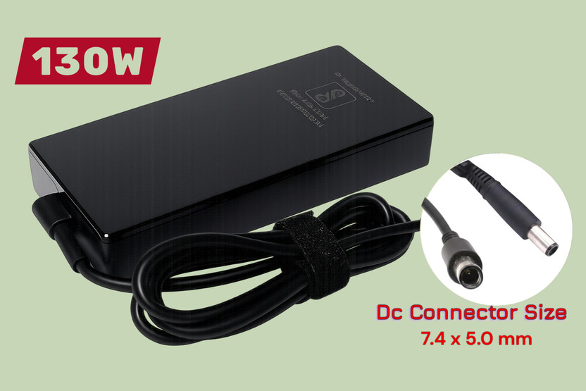 Techie Replacement For Dell Latitude XT3 ATG E6510 19.5V 6.7A Laptop Charger 130 W Adapter(Power Cord Included)