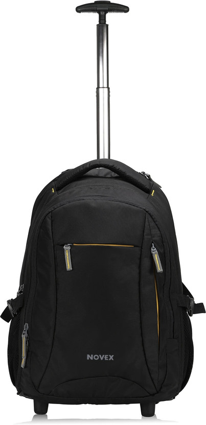 NOVEX Pacific 37 L Trolley Laptop Backpack(Black)