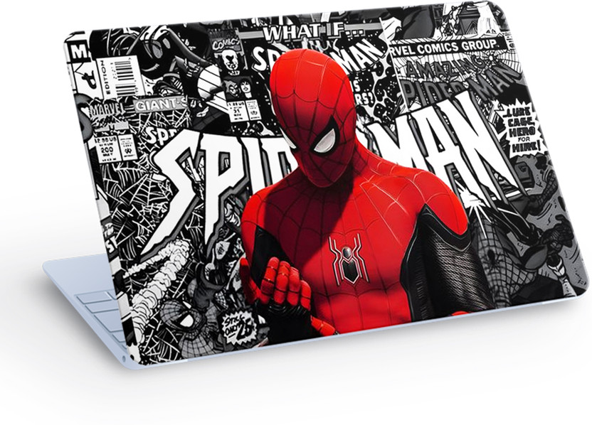 Inkykart D209 Full Panel Vinyl Laptop Skin/Sticker/Cover Laminated-Removable-HD Quality. vinyl Laptop Skin Compatible for 15.6 inch(Theme: Illustrations)