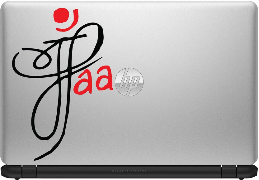 stylishdecor s_maapaaa vinyl Laptop Skin Compatible for 15 inch(Theme: Signs & Symbols)