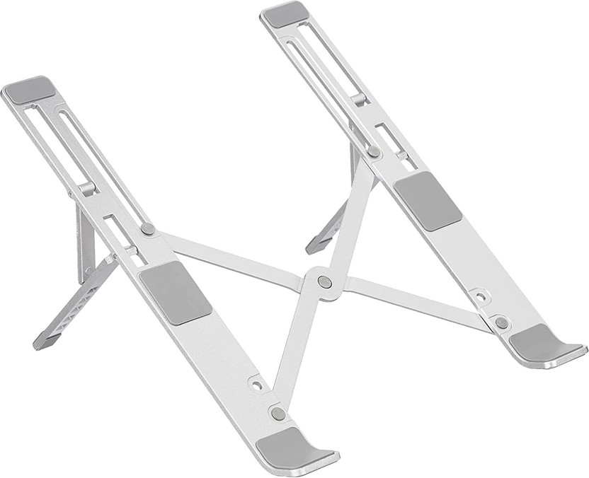 Flipkart Perfect Homes Studio Metal Portable Laptop Table(Finish Color - Silver)