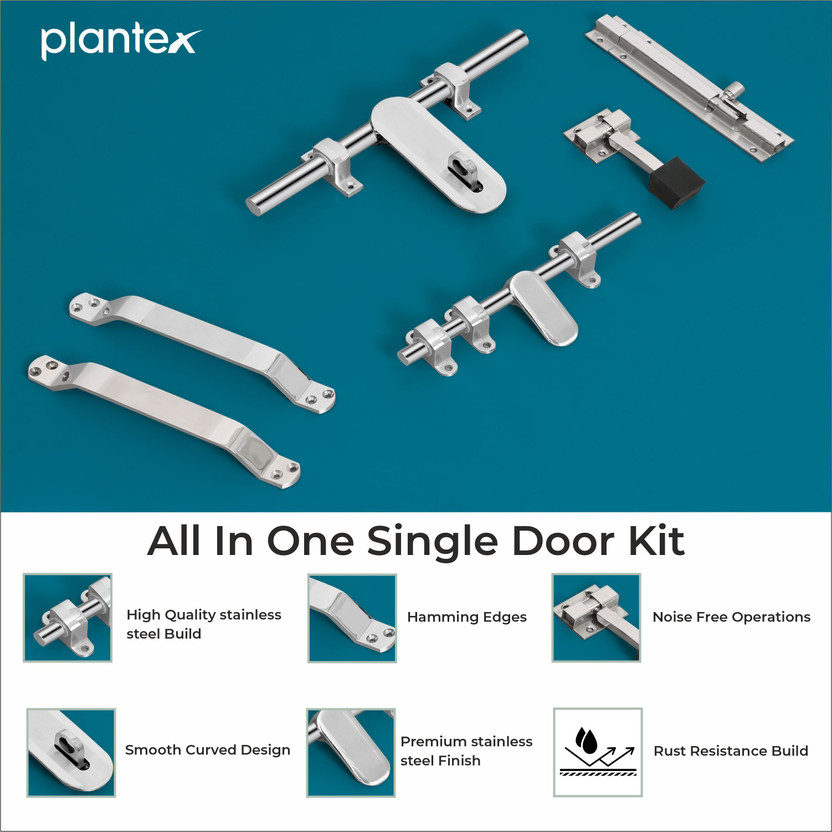 Plantex Plantex Adjustable Latch(Stainless Steel) - Flipkart Deal