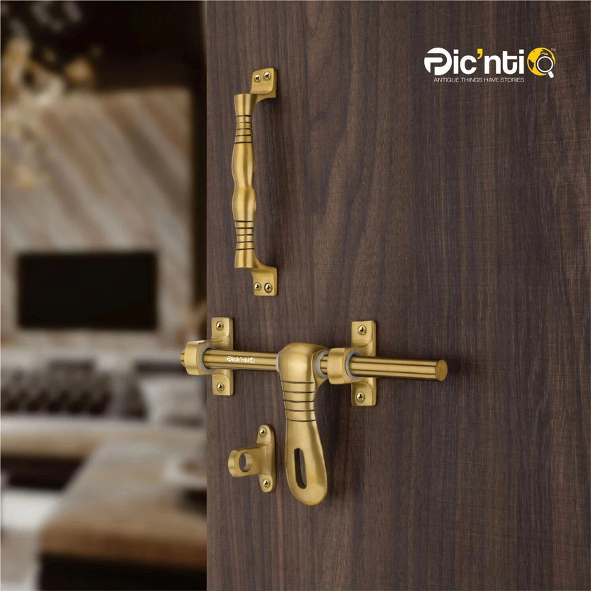 PICNTIQ Adjustable Latch(Aluminium, Brass, Gold Plated)