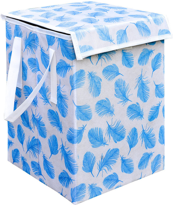 Flipkart SmartBuy 40 L Blue Laundry Basket(Non Woven)
