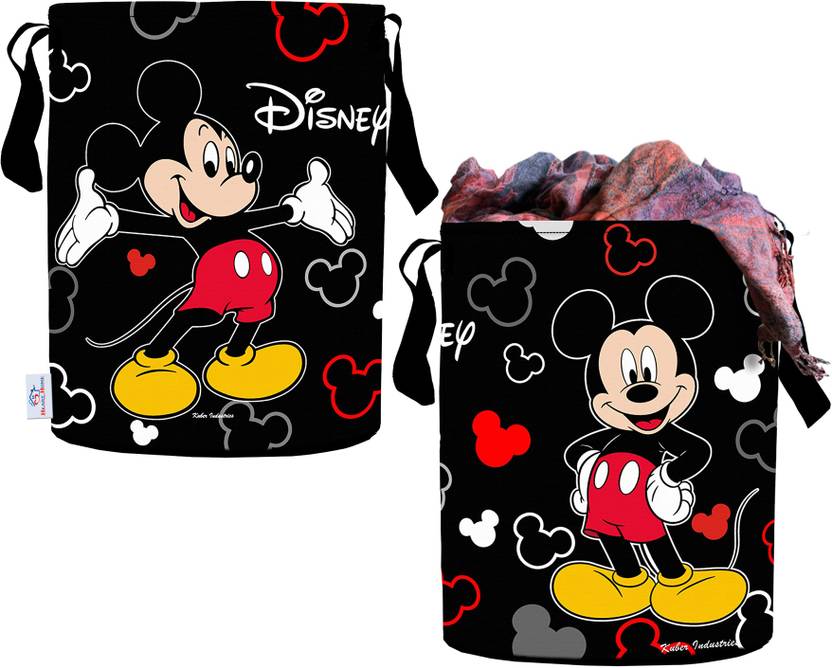 Heart Home 45 L Black Laundry Basket Buy Heart Home 45 L Black