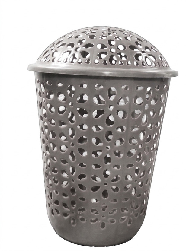 ardhaan associate 45 L Grey Laundry Basket(Plastic)