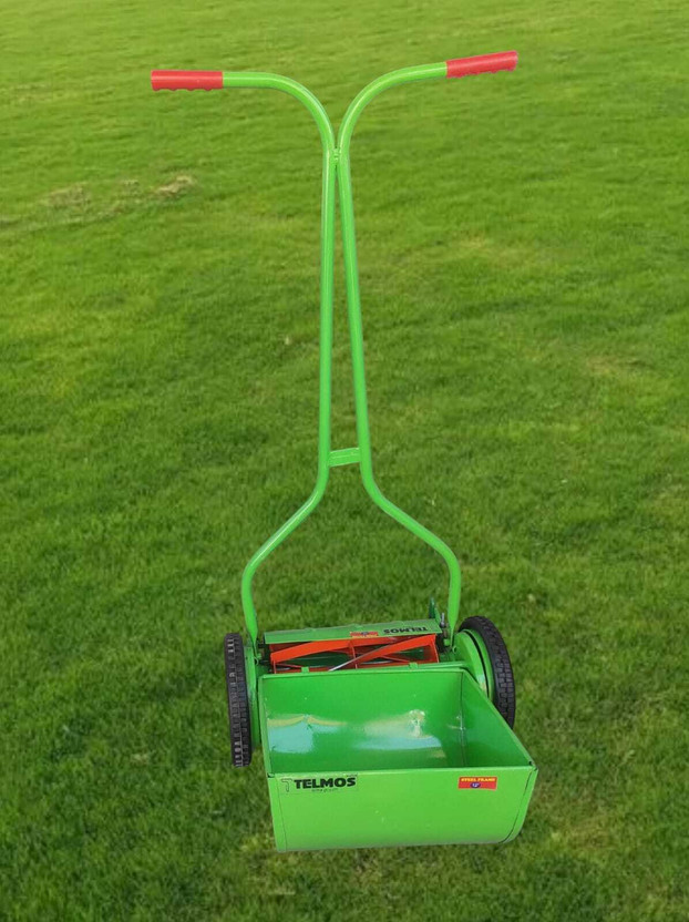 Telmos TL-14 Manual Push Lawn Mower(12 inch)