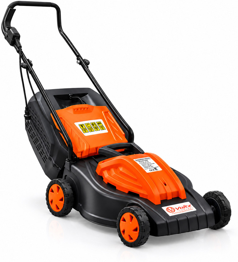 VOLTZ VOLTZ VZ-LM1600 Electric Lawn Mower 13'' Blade Grass Cutting Machine 30L, 1600W Motor LM-1600 AC Adapter Self Propelled Lawn Mower(13 inch) - Flipkart Deal