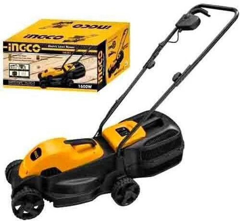INGCO TOOLS MASTER LM385 1600W Electric Lawn Mower with high Speed 3500rpm (Grass Box Size:45L) AC Adapter Ride-on Lawn Mower (15 inch) AC Adapter Ride-on Lawn Mower(15 inch)
