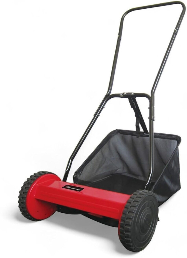 Fieldstar LMM300 for Home Garden with 5-Position Height Adjustment Manual Push Lawn Mower(12 inch)