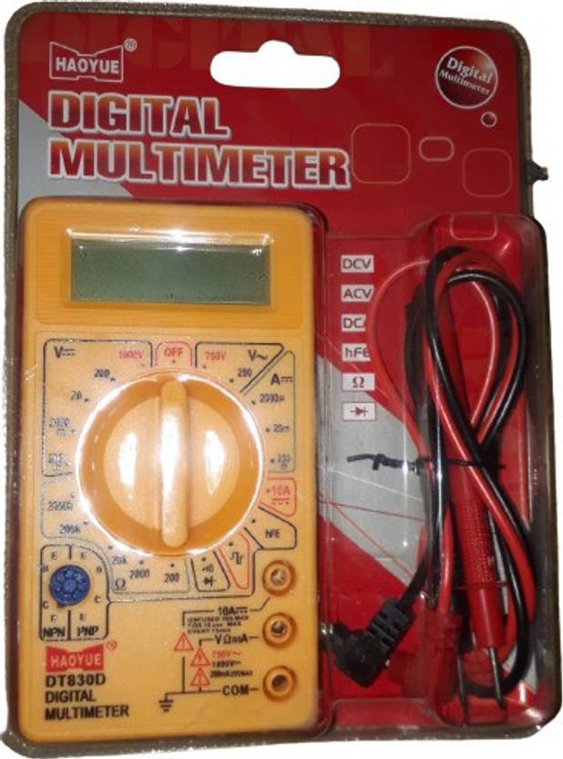 SLS INDIA DIGITAL MULTIMETER DT830D (PACK OF 1QTY) LCR Meter Price