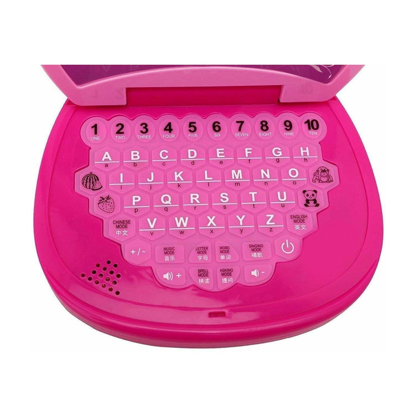 TRUOM TRUOM Children Learning Laptop Kids Pre-School Tablet Educational Computer Game Study Toy to Learn The Alphabet With Images Sound And Spelling(Multicolor) - Flipkart Deal