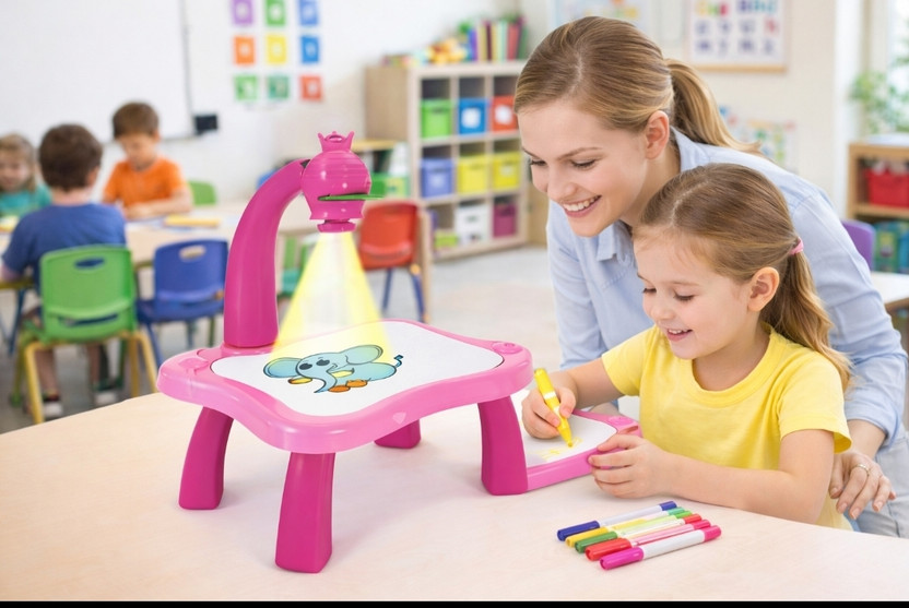 SJVJ drawing table for kids 51(Multicolor)