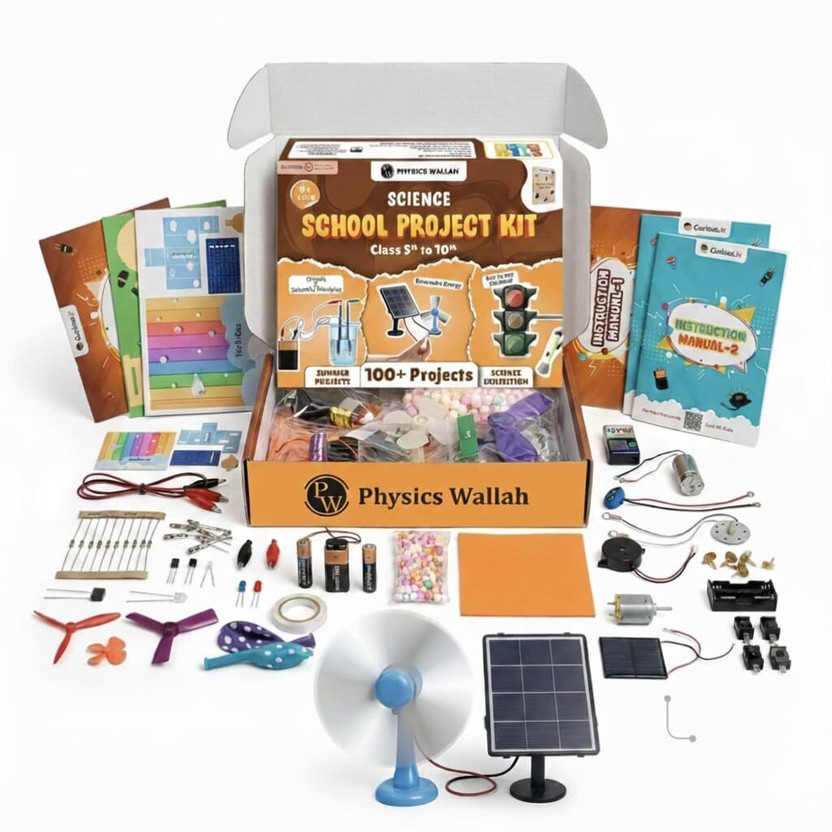 PW Science Kit for School Project for Girls & Boys Age 8 to 15 Years Old(Multicolor)