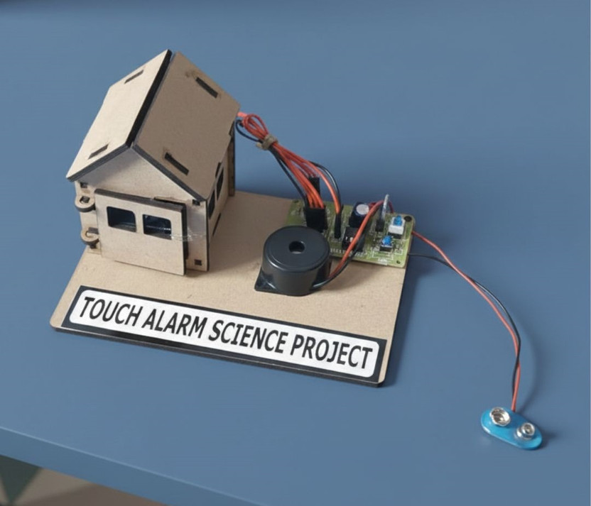 ERHIndia ERHIndia School Kids Alarm Burglar Intruder Buzzer Science Project Working Model STEM Kit(Brown) - Flipkart Deal