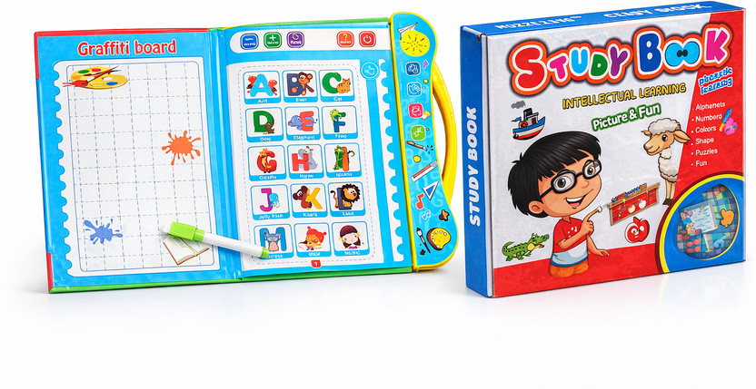 MorviMart Kids Interactive Electronic Study Book with Sound(Multicolor)