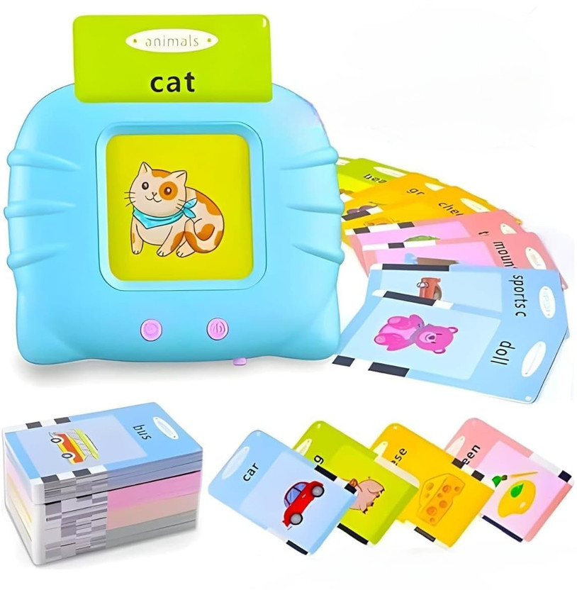 ALORNOR Language Skills Builder Talking Flash Cards B-550(Multicolor)