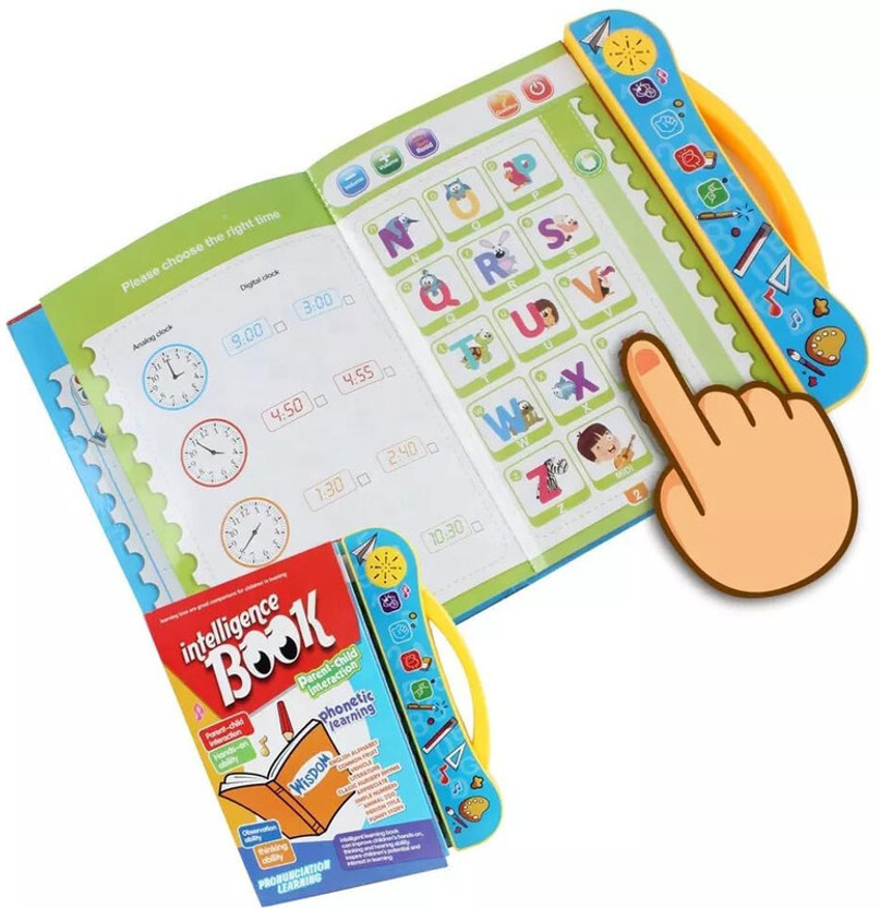 Toyvala Toyvala Intelligence Interactive|Phonetic Sound|English Reading Study Book-53(Multicolor) - Flipkart Deal