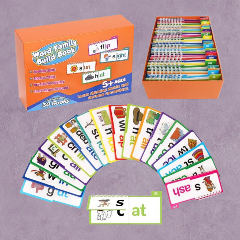Elevra Elevra Functional Reading Aid Flip Book Piece for Kids Ages 5-7(Multicolor) - Flipkart Deal