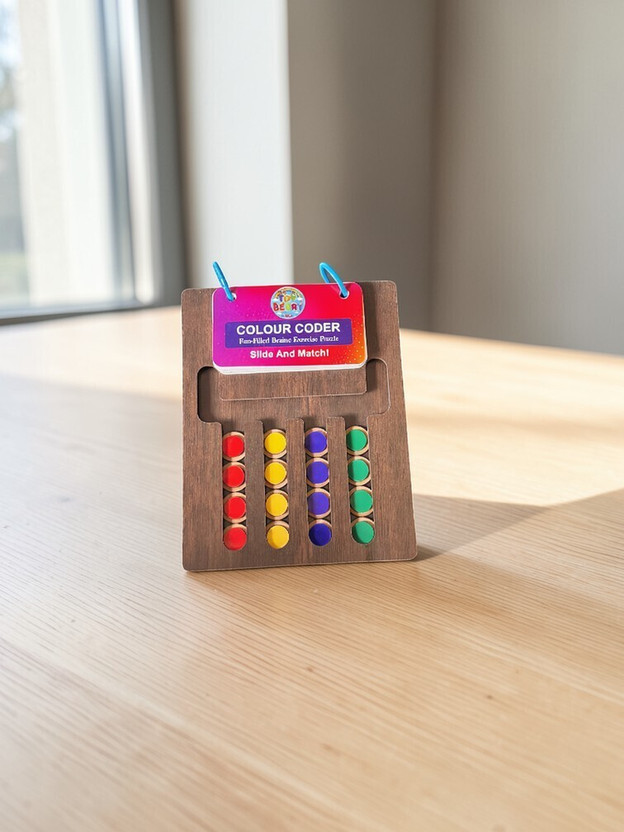 HPHCRAFTT HPHCRAFTT Wooden Color Coding Board Learning Toy for Kids Educational Puzzle Activity(Multicolor) - Flipkart Deal