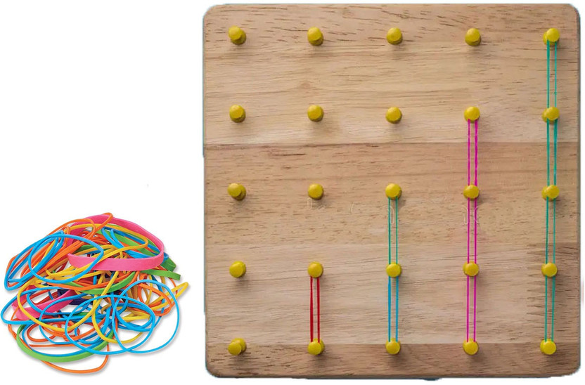 Plus Shine Graphical Educational Montessori Math Toy Mathematical Graphical Educational Toy(Beige, Multicolor)