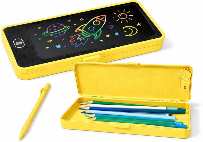 SORELLETTA SORELLETTA 2 in 1- Pencil case for Girls | Pencil case for Kids | Writing Table(Multicolor) - Flipkart Deal