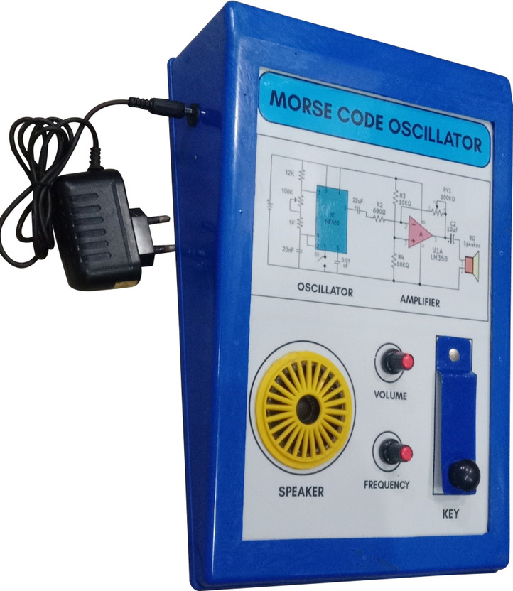 MELODY's Morse Code Oscillator Generator Low Cost Teaching Aid (LOCTAS) Physics Model(Multicolor)