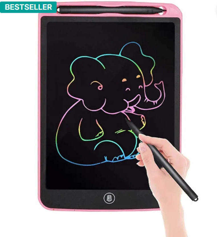 Shrejal Agencies Kids LCD 8.5 inch Writing Pad, Handwriting Tablet, Drawing & Note taking pad(Multicolor)