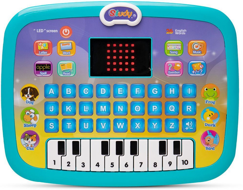 BUMTUM Educational Learning Kids Laptop|Tablet Computer with Music & Fun Activities(Multicolor)