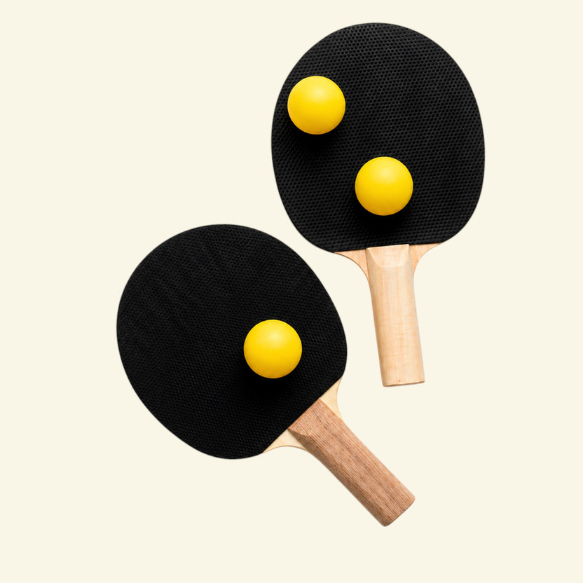 HPHCRAFTT HPHCRAFTT Wooden Ping Pong Bats for Kids Indoor Recreation and Active Indoor Game Play(Black) - Flipkart Deal