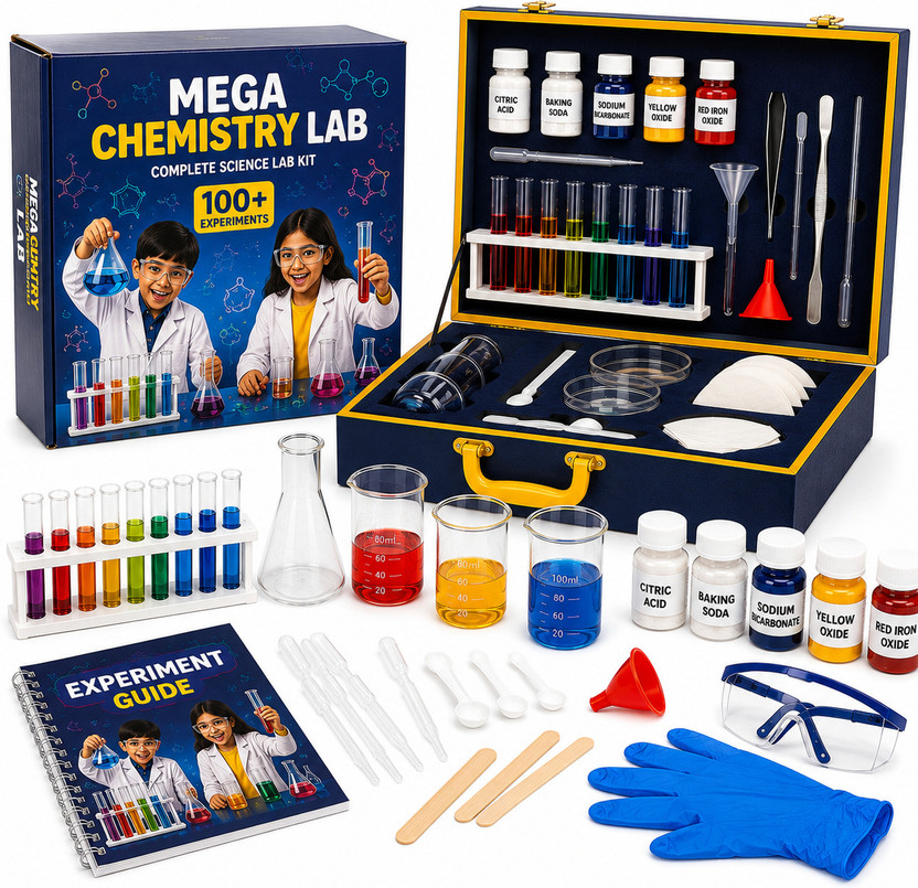 BrainyBee BrainyBee Volcano Science Experiment Kit for Kids | STEM Educational Learning Toy(Multicolor) - Flipkart Deal