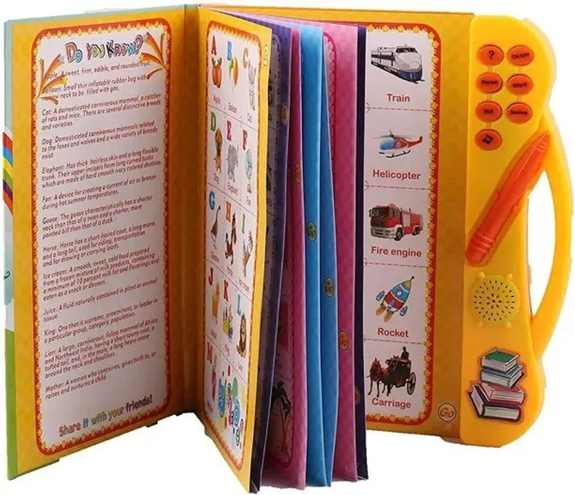 ToyChrono Little Genius Book – ABC, Numbers & Fun Music(Multicolor)