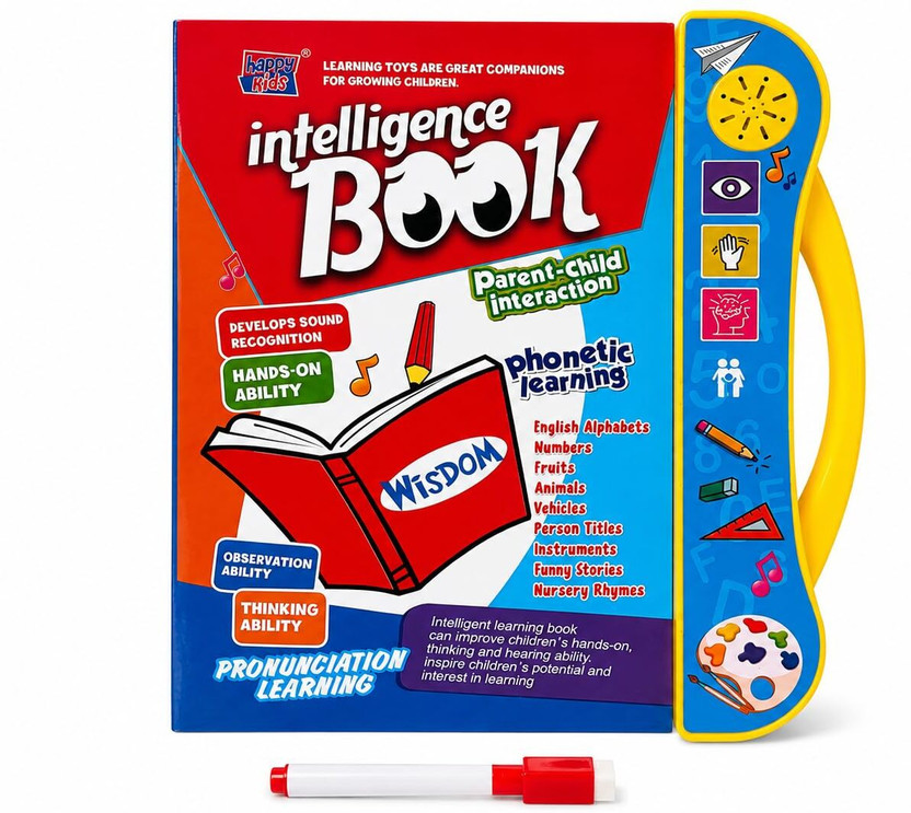 STEMLEYS STEMLEYS Intelligence Learning Book | Educational Electronic Activity Book for kids(Multicolor) - Flipkart Deal