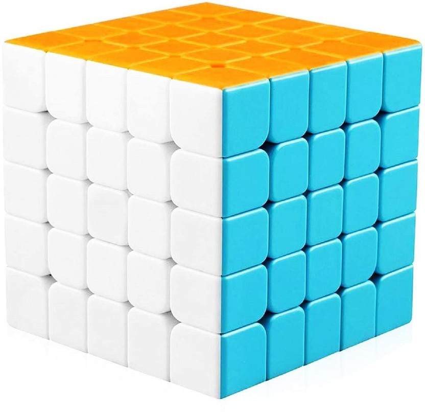CPM Magic 5x5 High Speed Super Smooth Rubix Cube Stickerless (PACK OF 1)(1 Pieces)