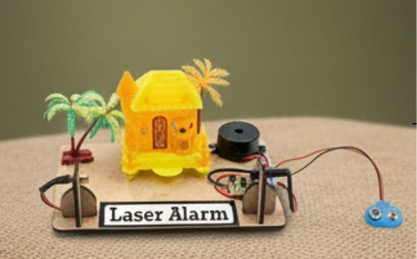 ERHIndia ERHIndia Laser Security Alarm System STEM Learning Science Project Kit for Kids(Multicolor) - Flipkart Deal