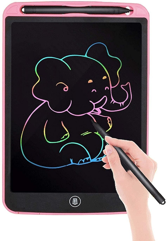 Prekrasna Portable 8.5 Inch LCD Writing Tablet / Drawing Board / Doodle Board / Writing Pad / slate for children - Reusable Portable Rewriter Educational Toys, Gift for Kids Student Teacher Adults Portable Rugged Drawing Notepad Suitable for Home School Office Memo Notebook Portable & Reusable Elect