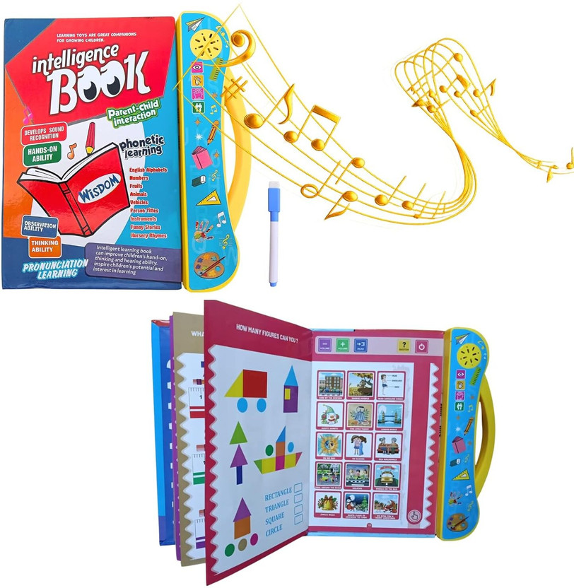 Windcomm English Alphabet Phonics Learning Toy Education(Multicolor)