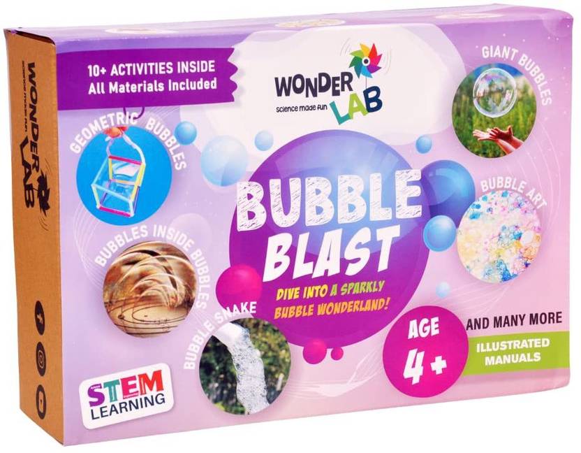 WonderLab DIY Science Experiment Kit Chemistry Toys for Kids Aged 4