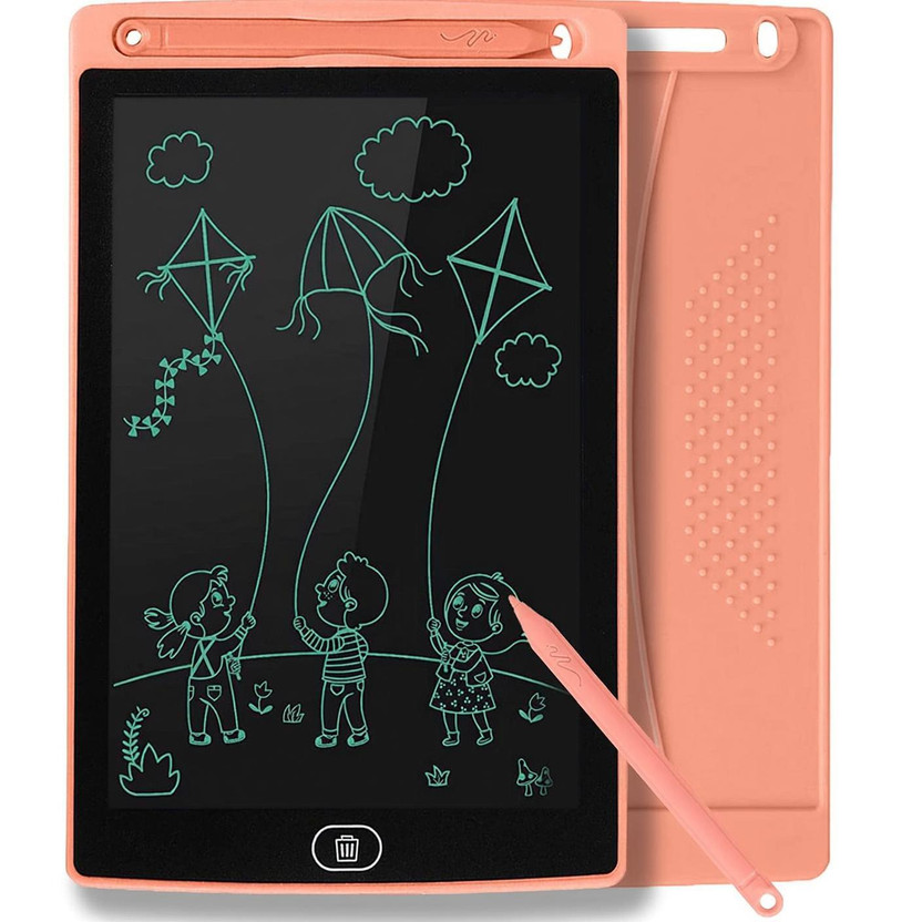 Willard 8.5 Inch LCD WritingTablet / Drawing Board / Doodle Board / slate for kid - Digital electric slate Reusable Portable Ewriter Educational Toys, Gift for Kids Student Teacher Adults Portable Rugged Drawing Notepad Suitable for Home School Office Memo Notebook Portable & Reusable Electronic Not