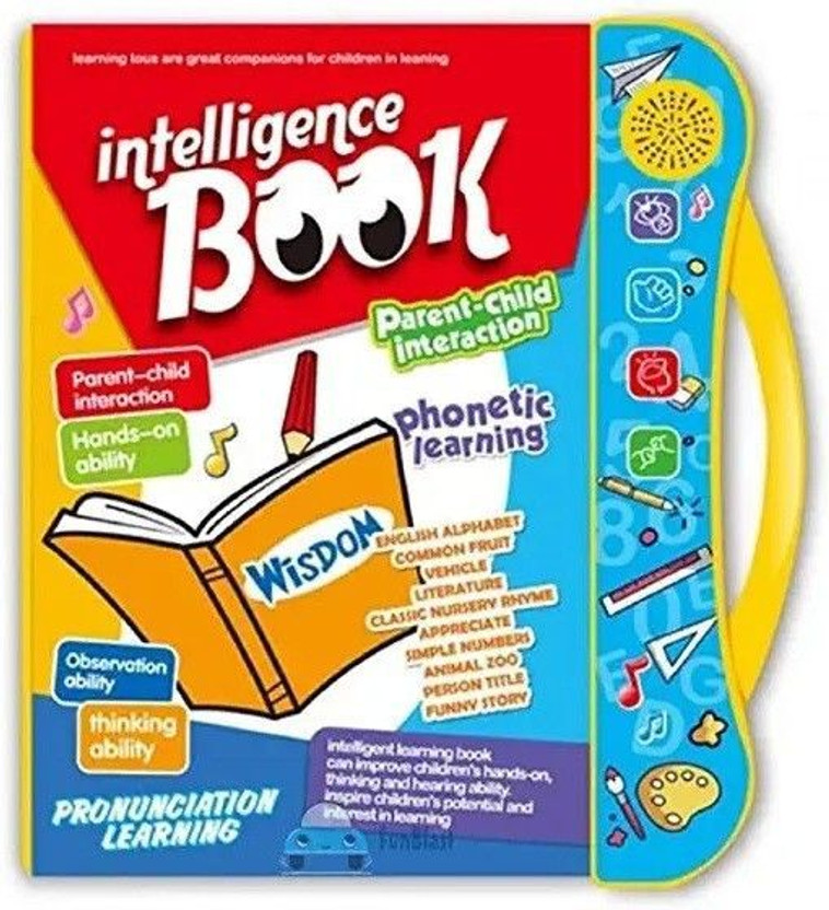 Goyal's Electric Intelligence Study Book Sound Book for Children(Multicolor)