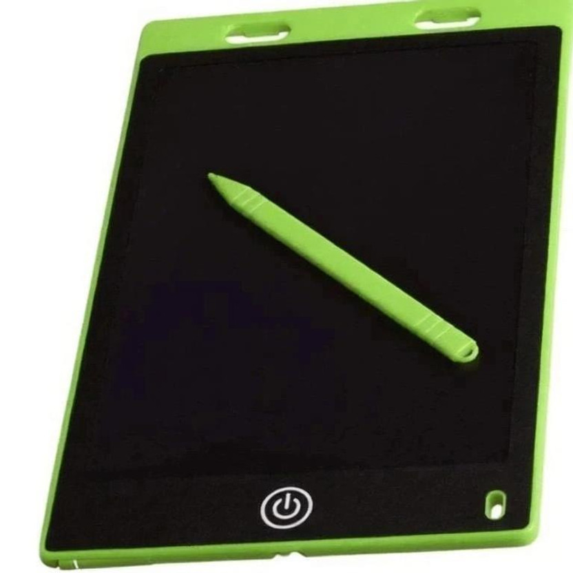 Jeevan jyoti agency LCD Writing 8.5 Inch Tablet Electronic Writing & Drawing Doodle Board [Green](Green)