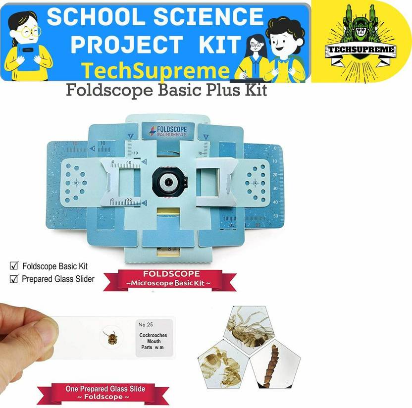 TechSupreme FOLDSCOPE Classroom Kit (Paper DIY Microscope) Price in