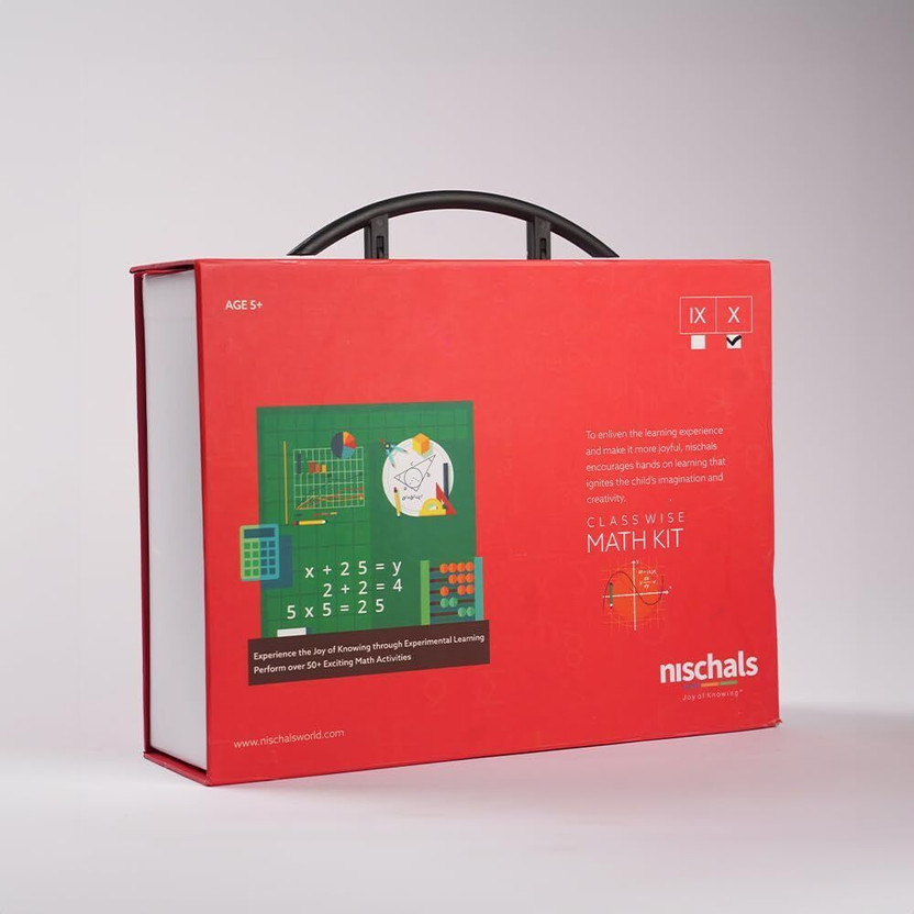 nischals Math Smart Student Kit Class 10 | Exam-Focused Activity Set(Red)